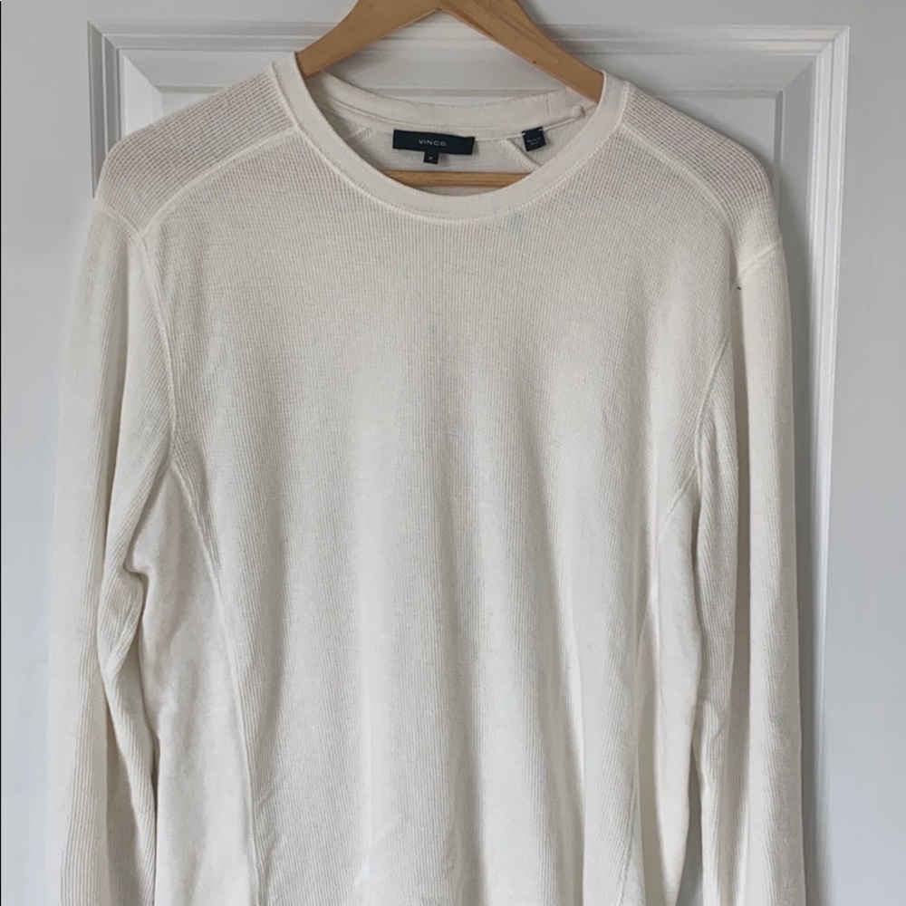 Vince long sleeve thermal tee